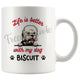 Personalized Dandie Dinmont Terrier Dog Mom Dad Mug, Custom Dog's Name Gift