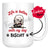 Personalized Dandie Dinmont Terrier Dog Mom Dad Mug, Custom Dog's Name Gift