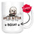 Personalized Dandie Dinmont Terrier Dog Mom Dad Mug, Custom Dog's Name Gift