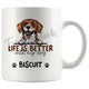 Personalized Danish Dachsbrake Dog Mom Dad Mug, Custom Dog's Name Gift