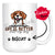 Personalized Danish Dachsbrake Dog Mom Dad Mug, Custom Dog's Name Gift