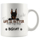 Personalized Doberman Pinscher Dog Mom Dad Mug, Custom Dog's Name Gift