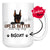Personalized Doberman Pinscher Dog Mom Dad Mug, Custom Dog's Name Gift