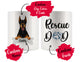 Personalized Doberman Dog Rescue Mom Dad Mug, Best Dog Owner Gift