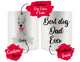 Personalized Dogo Argentino Dog Mom Dad Mug, Best Dog Owner Gift