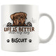 Personalized Dogue De Bordeaux Dog Mom Dad Mug, Custom Dog's Name Gift