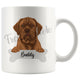 Personalized Dogue de Bordeaux Dog Mom Dad Mug, Funny Dog Owner Gift