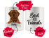 Personalized Dogue de Bordeaux Dog Rescue Mom Dad Mug, Best Dog Owner Gift