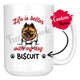 Personalized Elo Dog Mom Dad Mug, Custom Dog's Name Gift