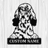 Personalized English Setter Metal Sign, Dog Owner Wall Art, Memorial Gift