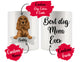 Personalized English Cocker Spaniel Dog Mom Dad Mug, Best Dog Owner Gift