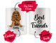 Personalized English Cocker Spaniel Dog Rescue Mom Dad Mug, Best Dog Owner Gift