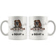 Personalized English Bulldog Dog Mom Dad Mug, Custom Dog's Name Gift