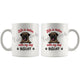 Personalized English Mastiff Dog Mom Dad Mug, Custom Dog's Name Gift