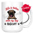 Personalized English Mastiff Dog Mom Dad Mug, Custom Dog's Name Gift
