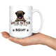 Personalized English Mastiff Dog Mom Dad Mug, Custom Dog's Name Gift