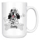 Personalized English Setter Dog Mom Dad Mug, Funny Dog Owner Gift