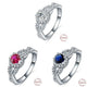 Sterling Silver Modern Ring for Women in Style - FREE SHIPPING - Freedom Look