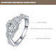 Sterling Silver Modern Ring for Women in Style - FREE SHIPPING - Freedom Look
