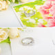 Sterling Silver Modern Ring for Women in Style - FREE SHIPPING - Freedom Look