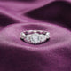 Sterling Silver Modern Ring for Women in Style - FREE SHIPPING - Freedom Look