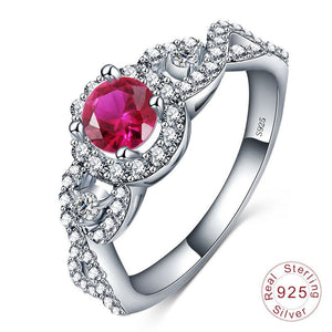 Sterling Silver Modern Ring for Women in Style - FREE SHIPPING - Freedom Look