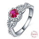 Sterling Silver Modern Ring for Women in Style - FREE SHIPPING - Freedom Look