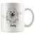 Personalized Eskimo Dog Mom Dad Mug, Funny Dog Owner Gift