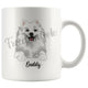 Personalized Eskimo Dog Mom Dad Mug, Funny Dog Owner Gift