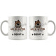 Personalized Eurasier Dog Mom Dad Mug, Custom Dog's Name Gift