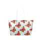 Monarch Butterflies  Leather Tote Bag - Freedom Look