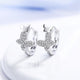 Two Butterflies Earrings - Silver