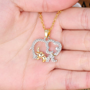 HQ Beautiful Elephant Necklace - Freedom Look