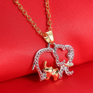 HQ Beautiful Elephant Necklace - Freedom Look