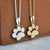 Cute Dog Footprint Paw Necklace - Freedom Look