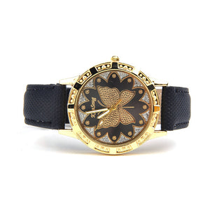 Butterfly Leather Watch - New Design for 2018 - Freedom Look