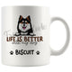 Personalized Finnish Lapphund Dog Mom Dad Mug, Custom Dog's Name Gift