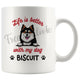Personalized Finnish Lapphund Dog Mom Dad Mug, Custom Dog's Name Gift