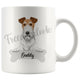 Personalized Fox Terrier Dog Mom Dad Mug, Funny Dog Owner Gift