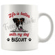Personalized Fox Terrier Smooth Dog Mom Dad Mug, Custom Dog's Name Gift