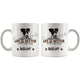Personalized Fox Terrier Smooth Dog Mom Dad Mug, Custom Dog's Name Gift