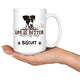 Personalized Fox Terrier Smooth Dog Mom Dad Mug, Custom Dog's Name Gift