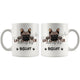Personalized French Bulldog Dog Mom Dad Mug, Custom Dog's Name Gift