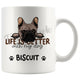 Personalized French Bulldog Dog Mom Dad Mug, Custom Dog's Name Gift