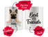 Personalized French Bulldog Dog Rescue Mom Dad Mug, Best Dog Owner Gift