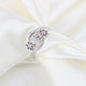 Beautiful Three Color Flower Ring - Freedom Look