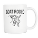 Goat Rodeo Coffee Mug - Goat Owner Gifts - Goats Hobby - Great Goat Gift for Goat Rodeo Lovers (11 oz) - Freedom Look