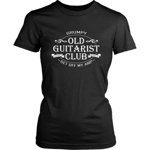 Grumpy Old Guitarist Club Member Concert Guitar Women & Unisex T-Shirt