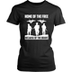 Army Military Memorial Day - Home Of The Free Brave Soldiers Unisex T-Shirt