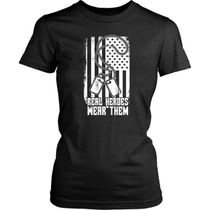 US Army Military Real Heroes Veteran Dad And Mom Brave Soldiers Unisex T-Shirt
